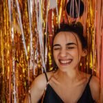 2 Pack Gold Backdrop Birthday Decorations Foil Curtain Backdrop Gold Streamers Dance Party Decorations Photo Booth Props for Bachelorette Decorations Christmas Halloween New...