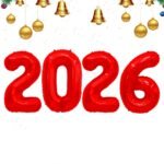 2026 Balloons, 40 Inch Number Balloon, Happy New Year Balloons for 2026 New Year Eve Party Supplies, Graduation Balloons Number Decorations Class of 2026, Birthday Party...