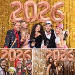 40 Inch 2026 Balloons Rose Gold Foil Number Balloons for 2026 New Year Festival Celebration or Birthday Party Supplies Decorations,New Years Balloon 2026, New Years Eve Balloon