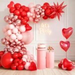 Purple and Blue Balloon Arch Garland Kit, Winter Balloon Arch Kit for Winter Wonderland Baby Shower Princess Birthday Snow Christmas Party Anniversary Decorations